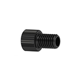 SealTight Flangeless Nut PEEK Short, for 1/4-28 Flat-Bottom, for 1/16" OD
